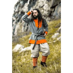Wodan Viking Linen Trousers - Stone Grey