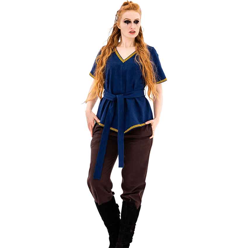 Matilda Womens Viking Tunic - Blue