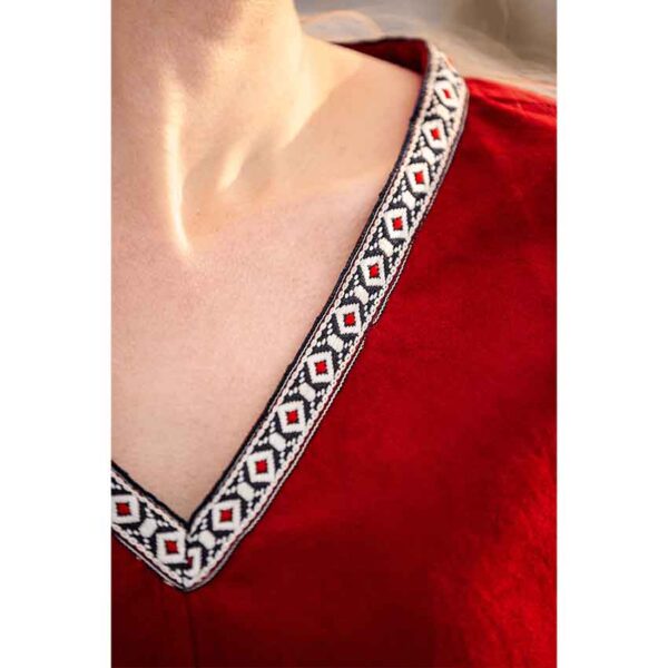 Matilda Womens Viking Tunic - Red