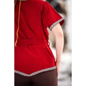 Matilda Womens Viking Tunic - Red