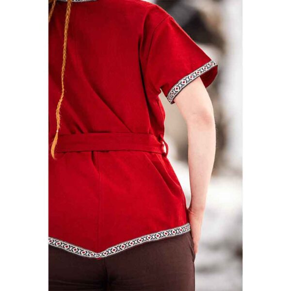 Matilda Womens Viking Tunic - Red