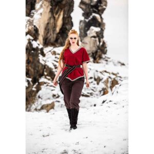 Matilda Womens Viking Tunic - Red