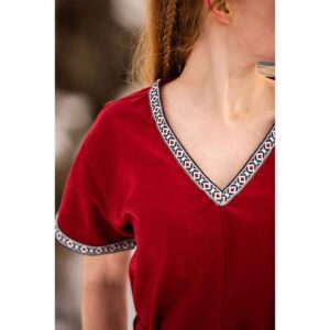 Matilda Womens Viking Tunic - Red