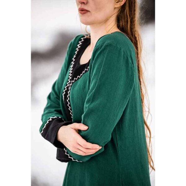 Freya Viking Dress - Green