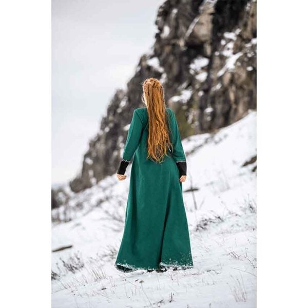 Freya Viking Dress - Green