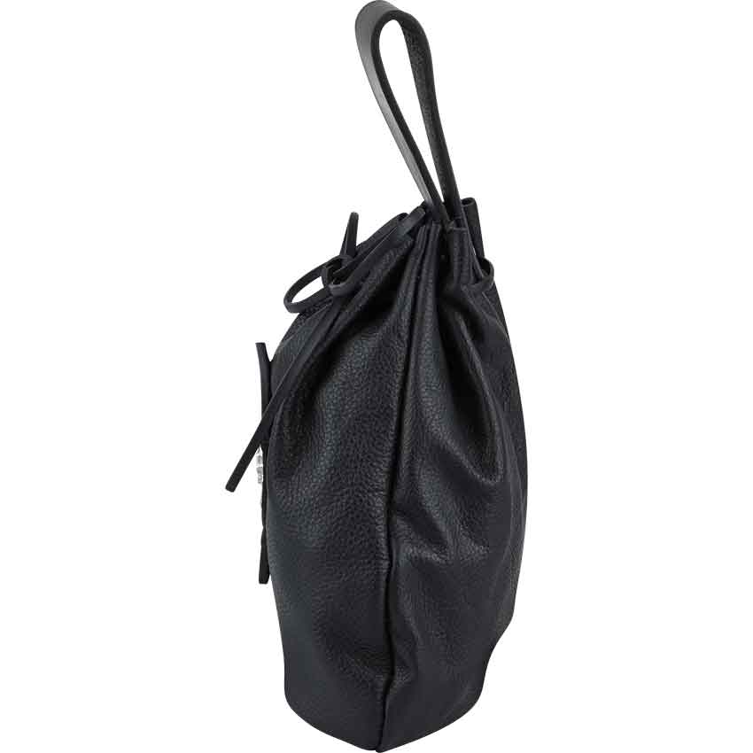 Pirate Crossbones Leather Belt Pouch