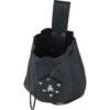 Pirate Crossbones Leather Belt Pouch