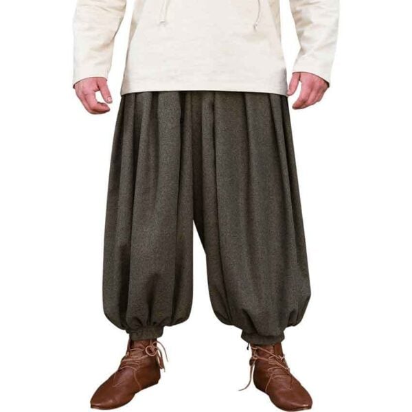 Rus Pants Borys Herringbone Black/Grey