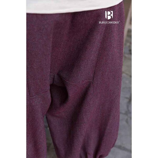 Borys Herringbone Viking Rus Pants