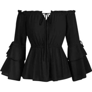 Womens Renaissance Peasant Blouse