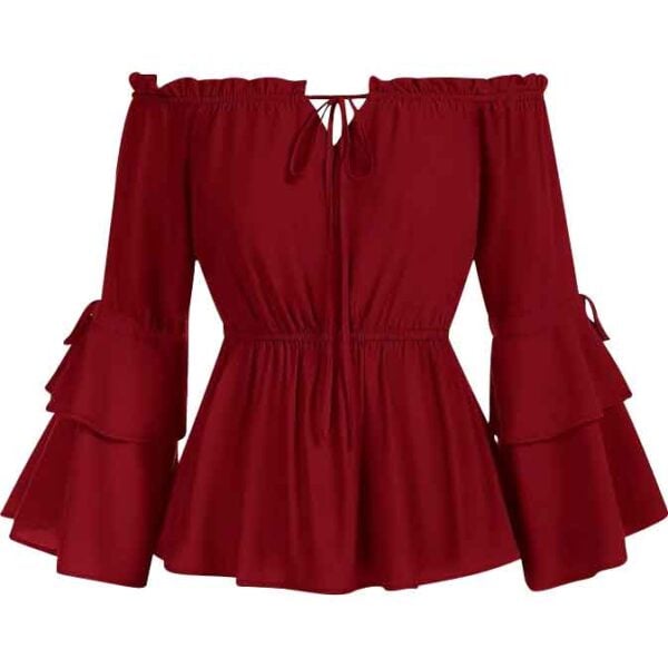 Womens Renaissance Peasant Blouse