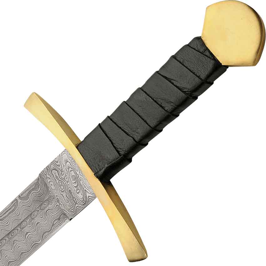 Medieval Folded Steel Warrior Sword