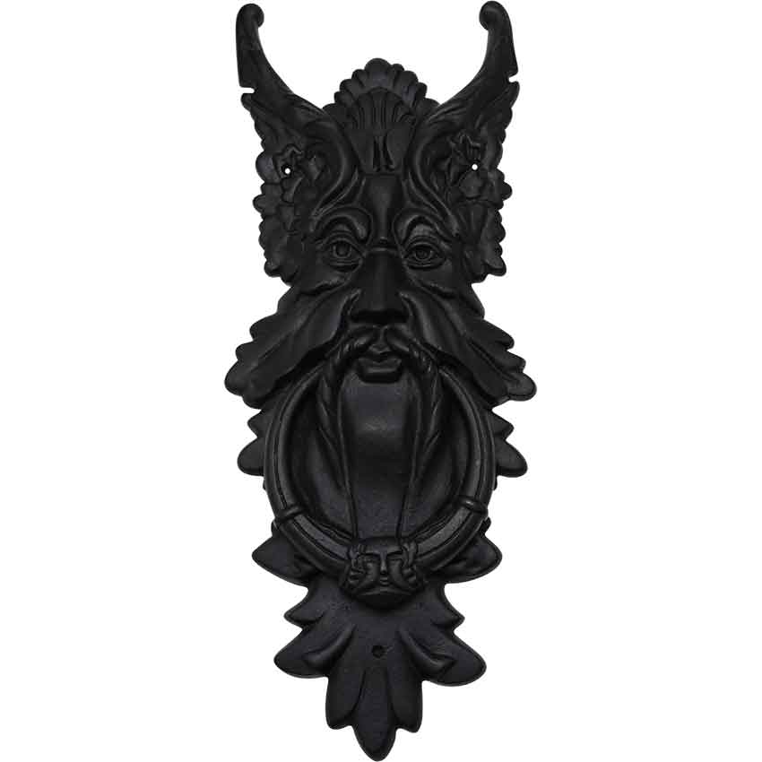 Cast Iron Greenman Door Knocker