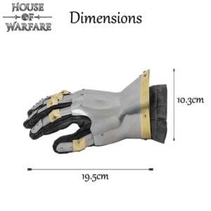 Classic 14th Century Hourglass Gauntlets for Kids