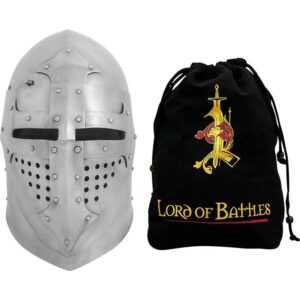 14th Century Visored Bascinet
