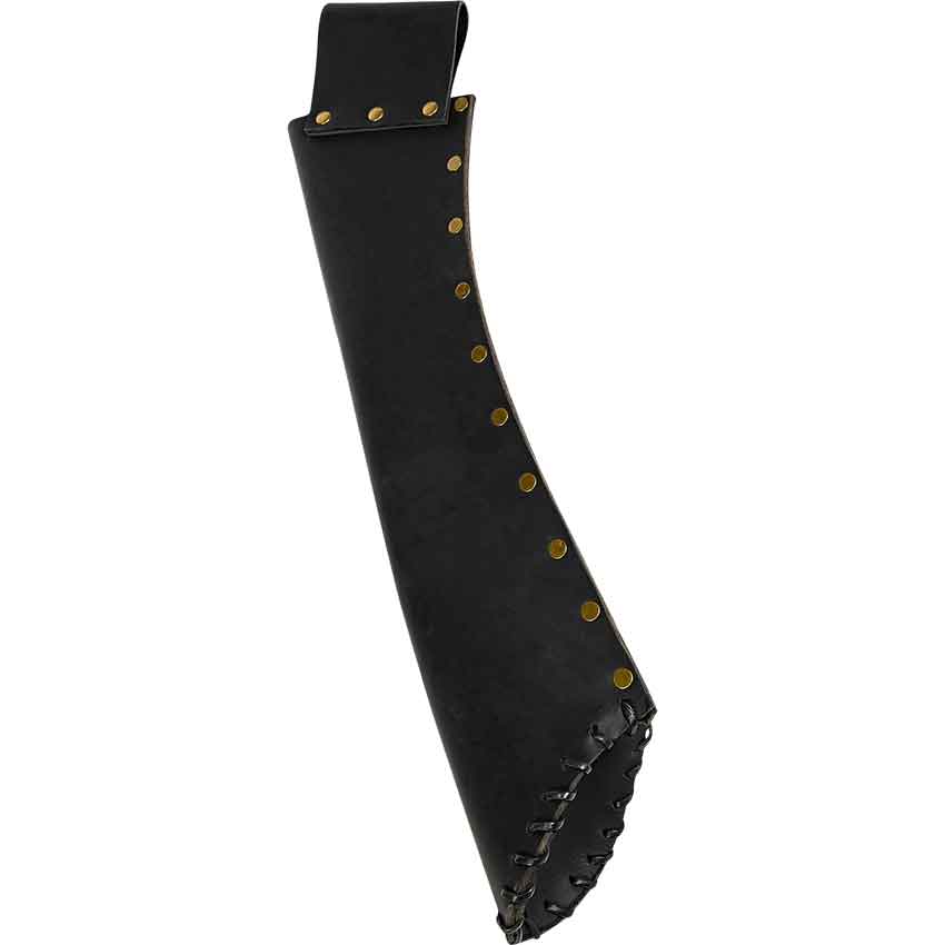 Artemis Leather Belt Quiver - Black