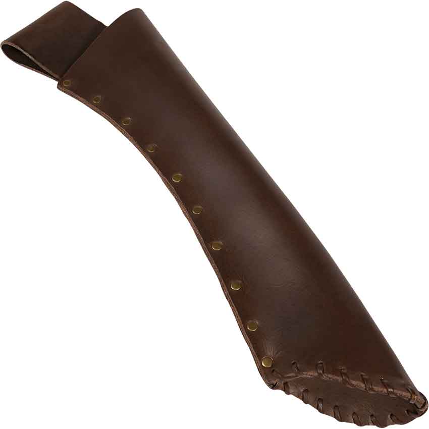 Artemis Leather Belt Quiver - Brown