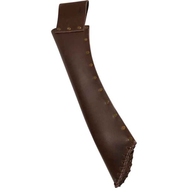 Artemis Leather Belt Quiver - Brown