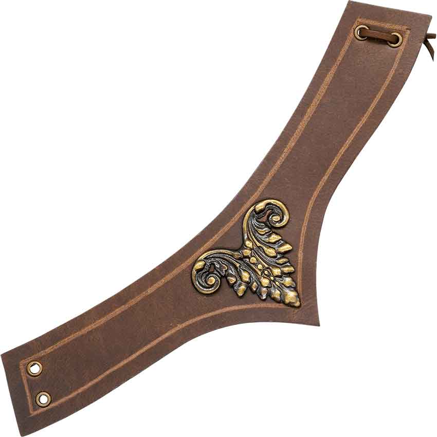 Florence Medieval Leather Band - Brown