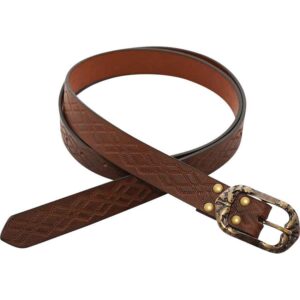 Ranger Leather Belt - Brown