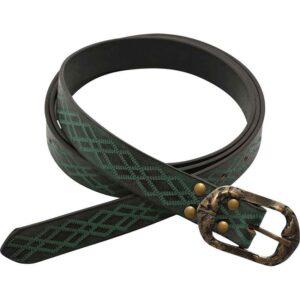 Ranger Leather Belt - Green