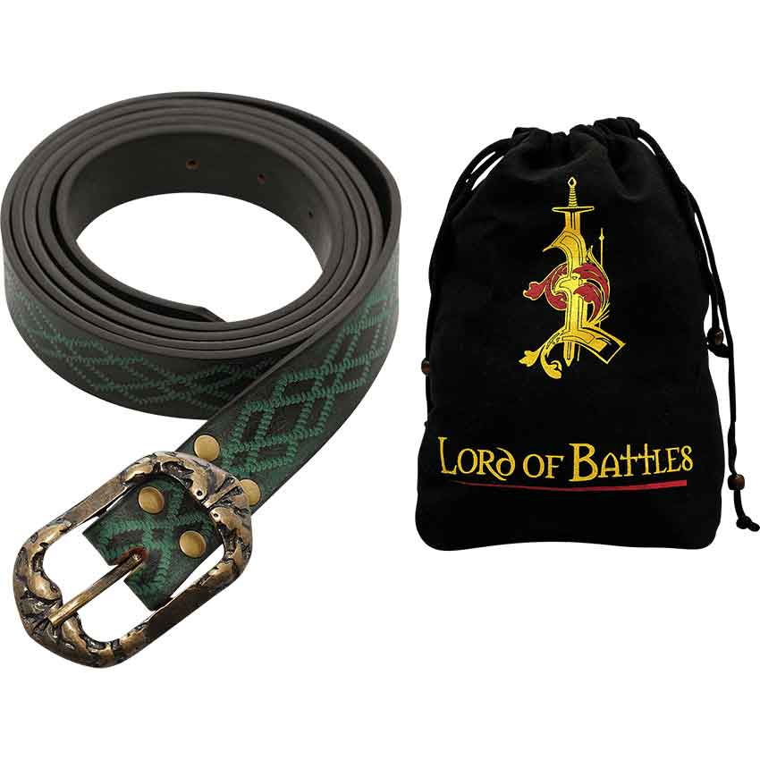 Ranger Leather Belt - Green