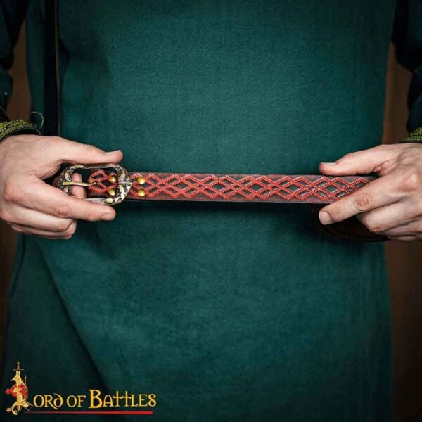 Ranger Leather Belt - Maroon