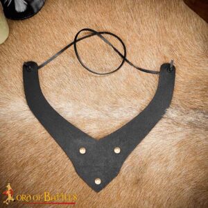 Regal Leather Neckband - Green