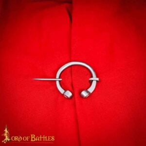 Stainless Steel Medieval Cloak Pin