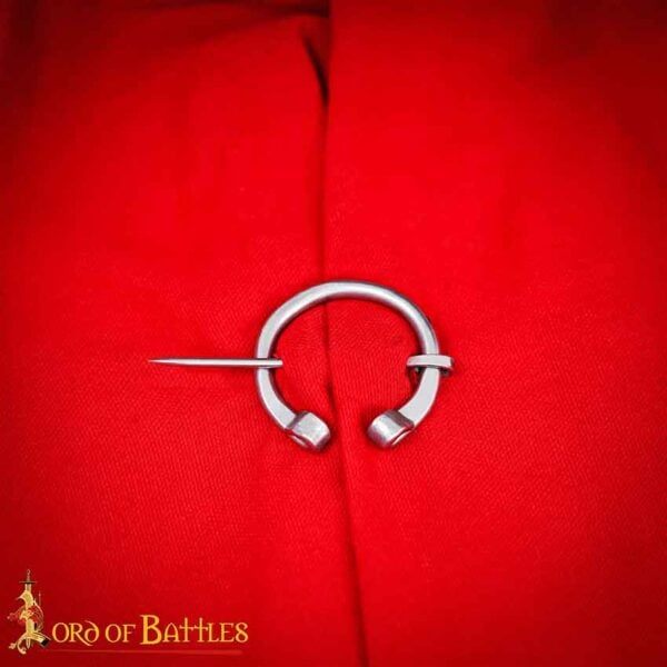 Stainless Steel Medieval Cloak Pin