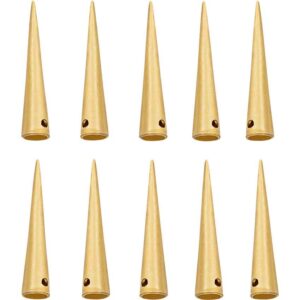 Brass Aiglets - Set of 10