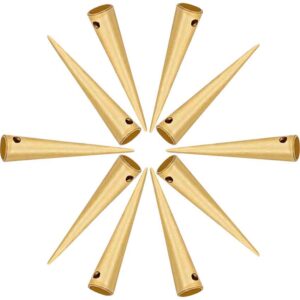 Brass Aiglets - Set of 10