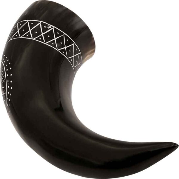 Wayfinder Vegvisir Drinking Horn