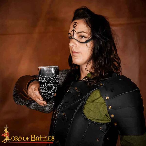 Wayfinder Vegvisir Drinking Horn