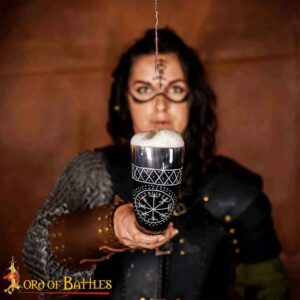 Wayfinder Vegvisir Drinking Horn