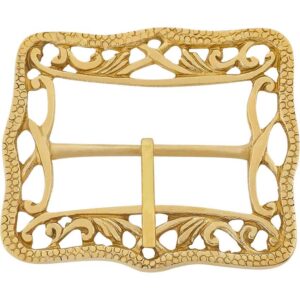 Nobles Large Brass Buckle