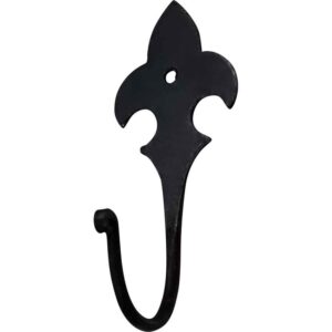 Fleur de Lis Iron Wall Hook