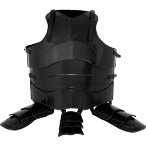 Randolf Steel Cuirass with Tassets - Blackened