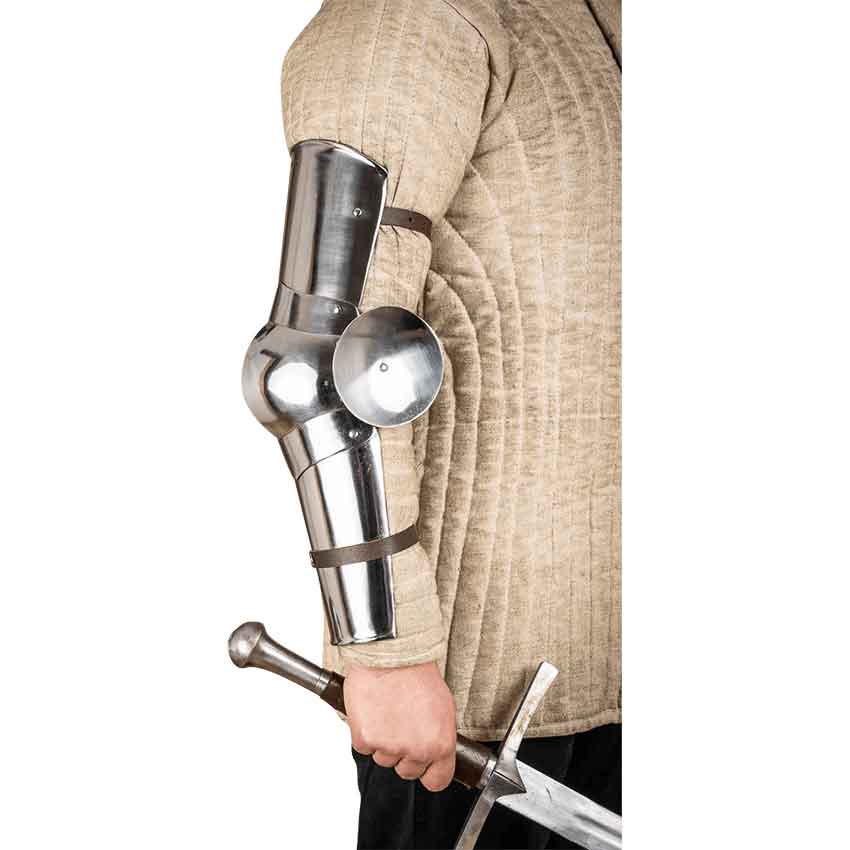 14th Century Arm Armour - Polished