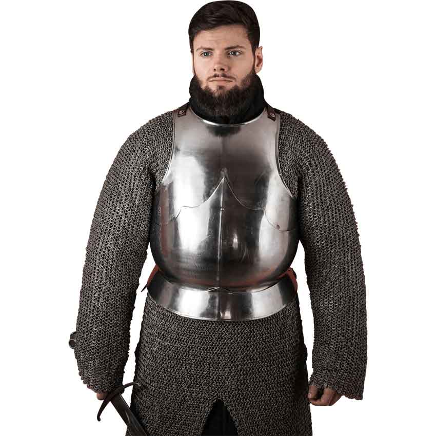 15th Century Steel Breastplate - Polished