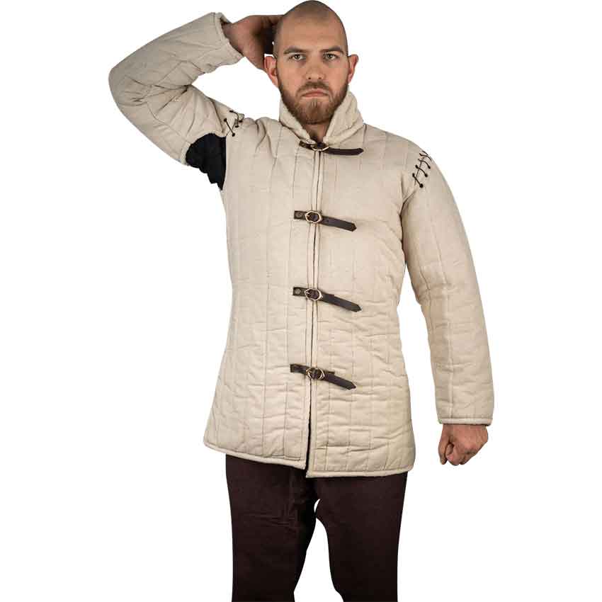 Medieval Gambeson with Removable Sleeves