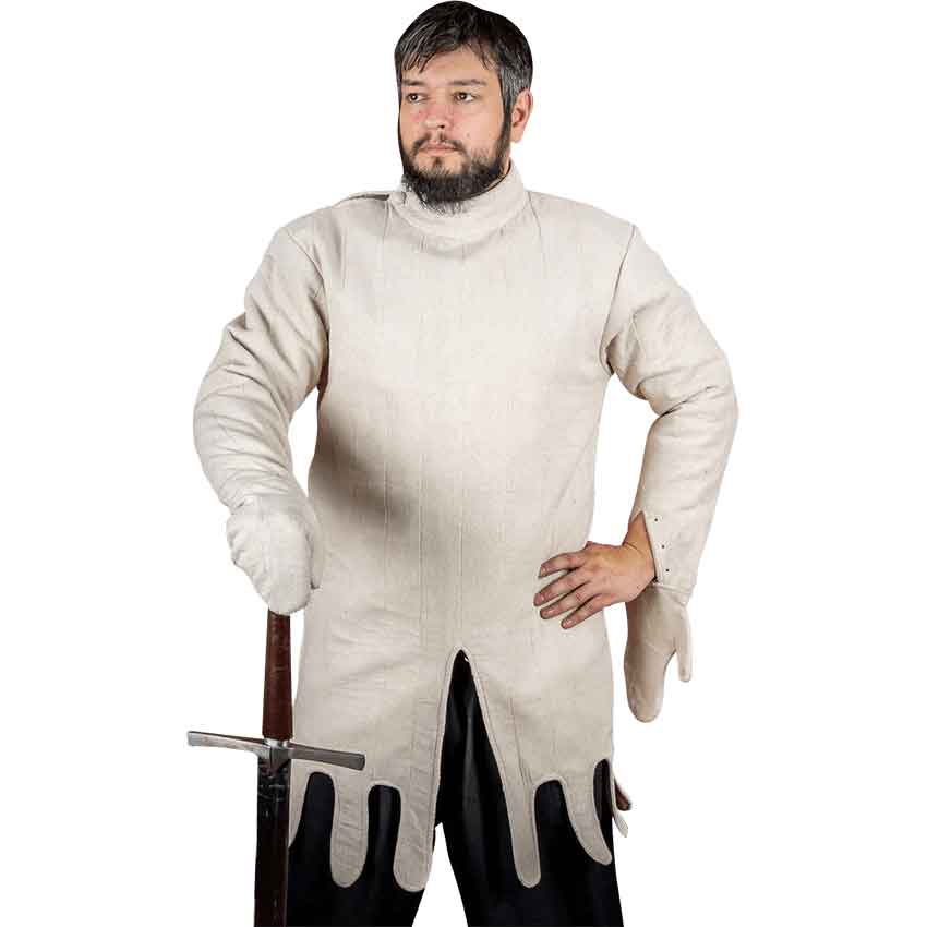 Light Gambeson with Attached Gloves