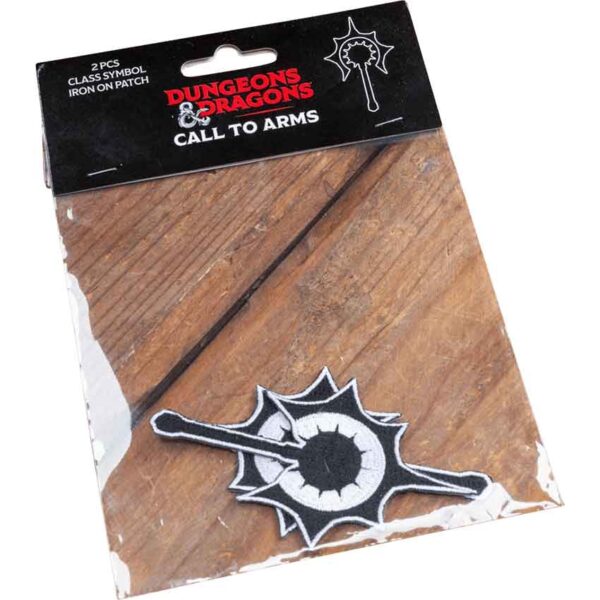 Dungeons & Dragons Class Symbol Cleric Patch Set
