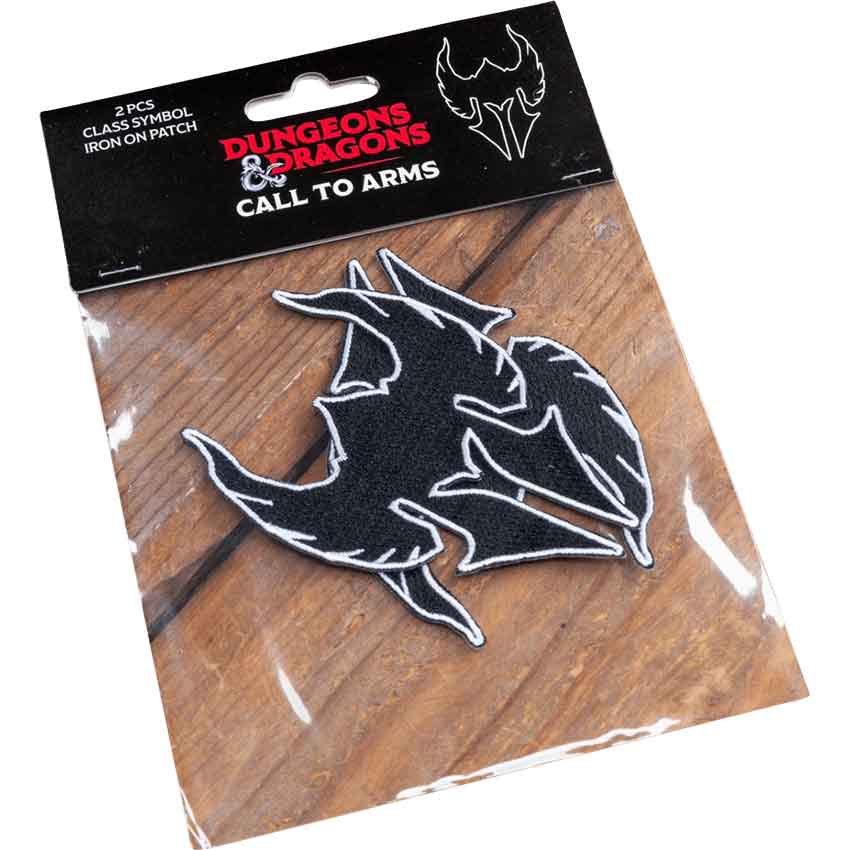 Dungeons & Dragons Class Symbol Paladin Patch Set