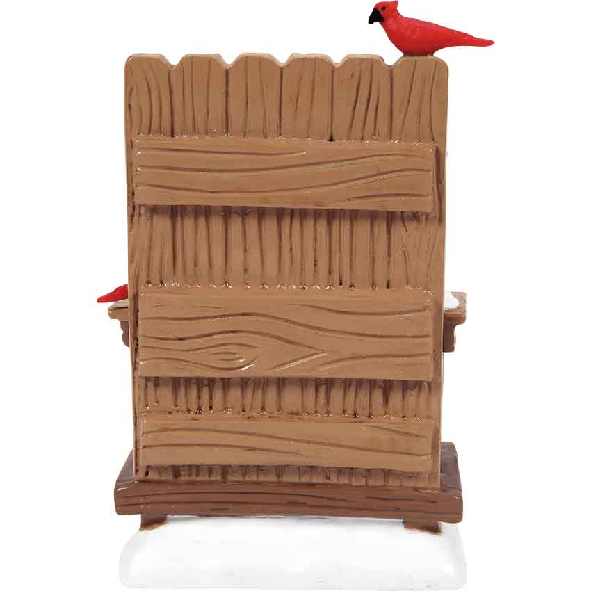 Potter's Bench with Birdies - Christmas Village Accessories by Department 56