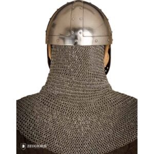 Spangenhelm with Face Guard - Polished