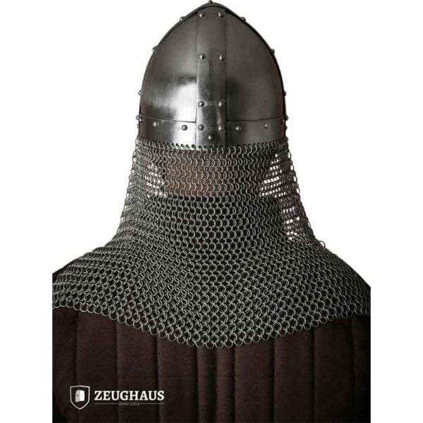 Nasal Spangenhelmet with Aventail - Polished