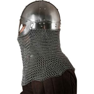 Viking Helmet with Aventail - Polished