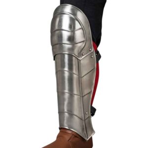 Champion Steel Greaves - Polished