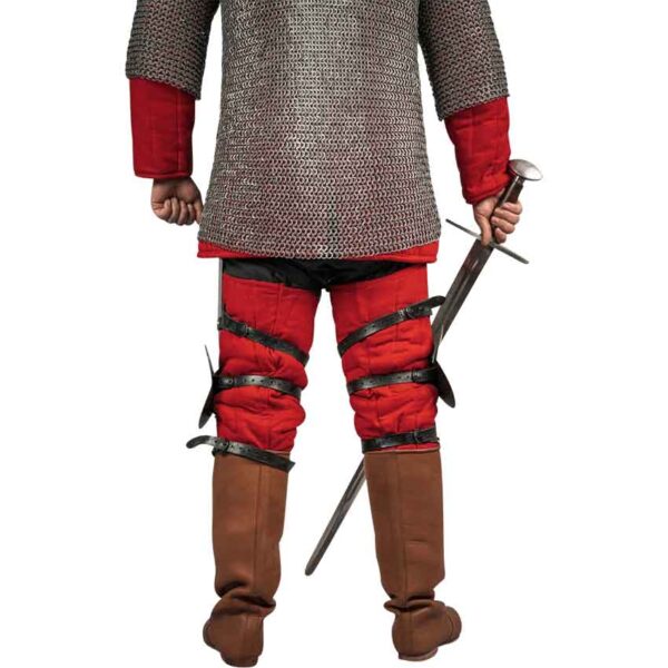 14th Century Upper Leg Armour - Polished
